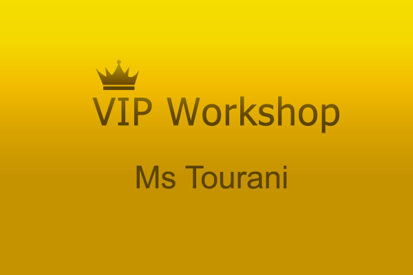 VIP Workshop Ms Tourani